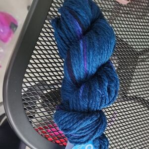Luxurious Blue and Purple Yarn for Fiber Arts